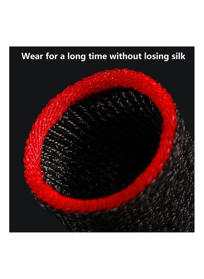 SYOSI Mobile Game Controller Finger Sleeve Sets, Anti-Sweat Breathable Full Touch Screen Sensitive Shoot Aim Joysticks Finger Set For Pubg/Knives Out/Rules Of Survival - Image 5