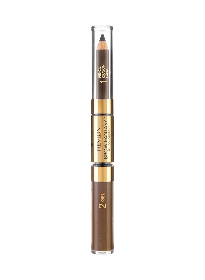 2-In-1 Brow Fantasy Pencil And Gel Brown