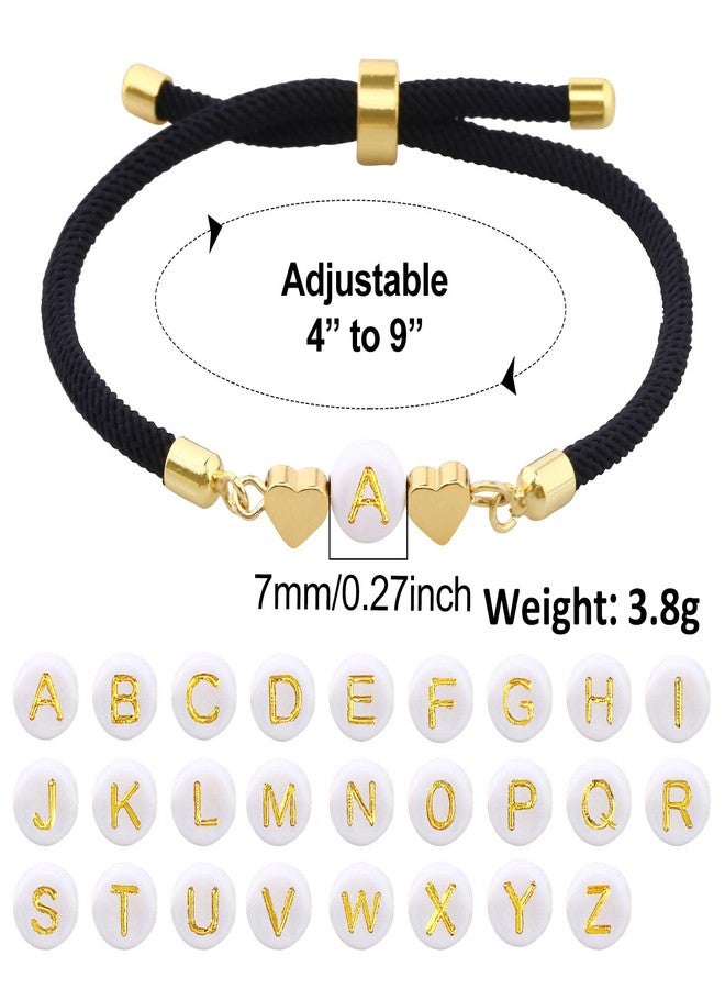 سمر لوف سوار "حب الصيف" متعدد الألوان بحرف أولي للنساء، بتصميم قلب حب، هدية مجوهرات لطيفة للصديقة، الابنة، الأم، الجدة في عيد الميلاد أو الكريسماس (K، أسود) - Image 5