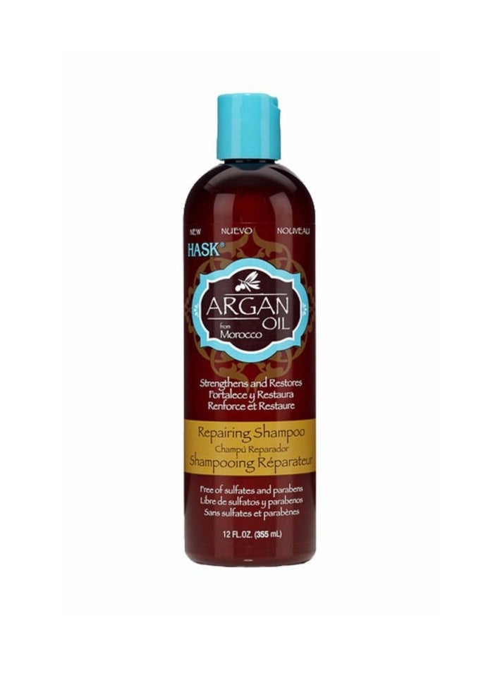 هاسك شامبو هاسك أرغان لإصلاح الشعر 355 مل