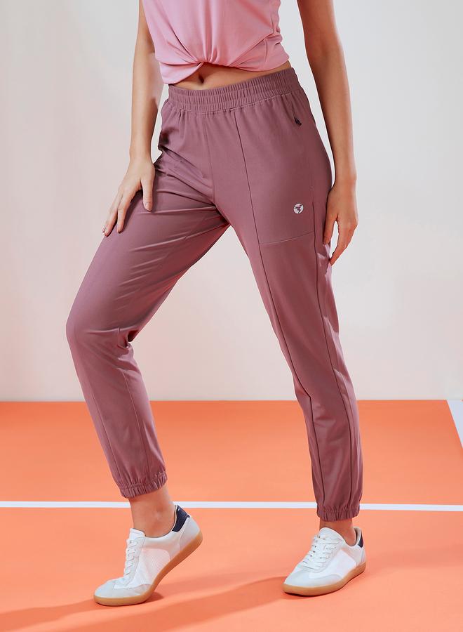 تكنوسبورت بنطلون رياضي نسائي سادة بأساور تقنية - Image 3