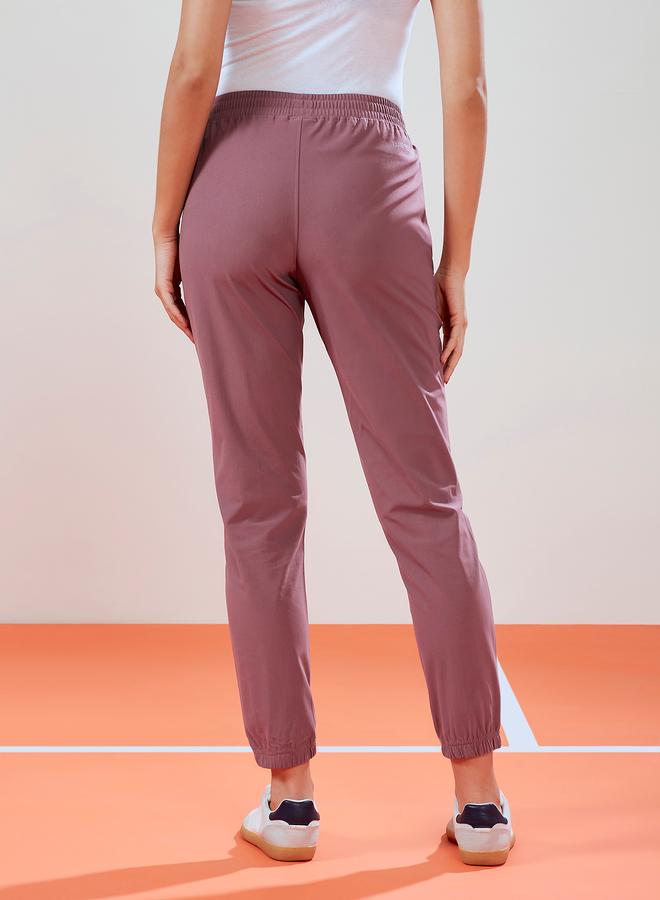 تكنوسبورت بنطلون رياضي نسائي سادة بأساور تقنية - Image 4