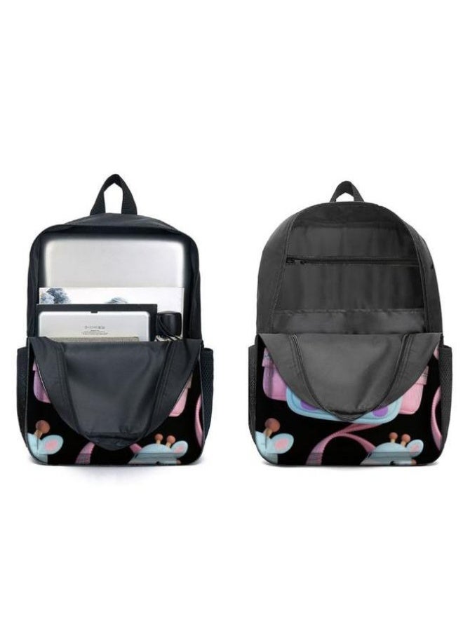 Bright Li Fire Cute and practicality coexist! Three-piece cartoon bags loved by children and teenagers (available for students, children, friends on outings, mountain climbing, schooling, etc.) - 27  - Image 4