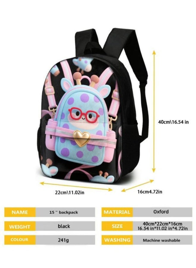 Bright Li Fire Cute and practicality coexist! Three-piece cartoon bags loved by children and teenagers (available for students, children, friends on outings, mountain climbing, schooling, etc.) - 27  - Image 5