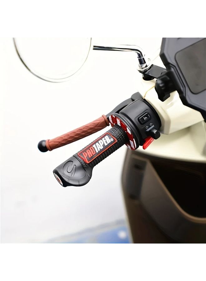 Blue Universal Off Road Motorcycle Handlebar Grips 7/8 Inch Non Slip Gel High Durability - Image 5