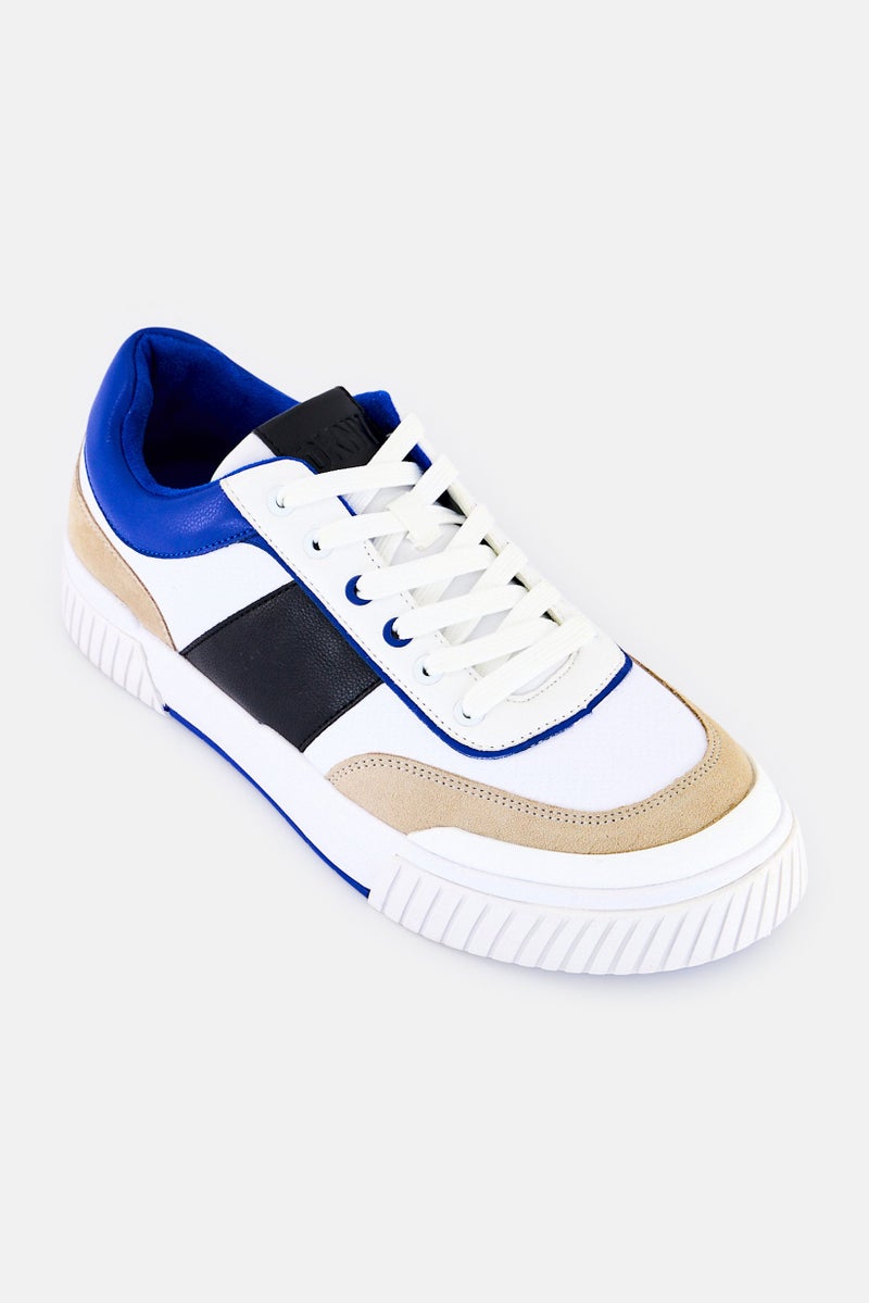 DKNY أحذية كاجوال متوسطة للرجال، مزودة بأربطة، متعددة الألوان - Image 1