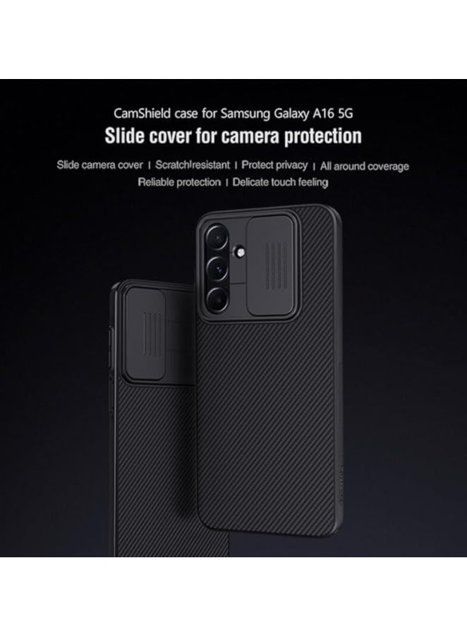 Nillkin CamShield Case for Samsung Galaxy A16 5G Protective Cover with Camera Protector  Hard PC Ultra Thin Anti-Scratch Black - Image 2