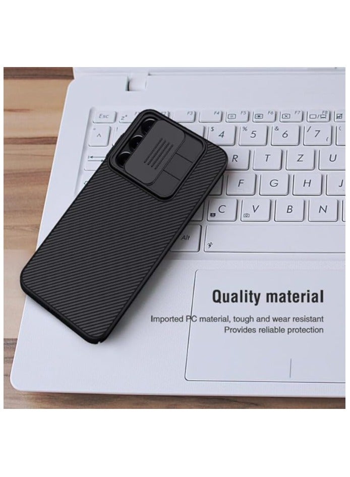 Nillkin CamShield Case for Samsung Galaxy A16 5G Protective Cover with Camera Protector  Hard PC Ultra Thin Anti-Scratch Black - Image 4