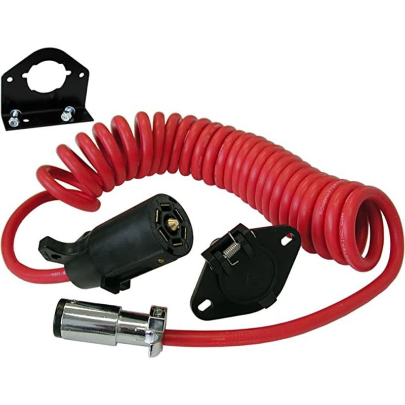 Roadmaster 146-7 Flexo-Coil 7-Wire to 6-Wire power Cord Kit,Red - Image 2