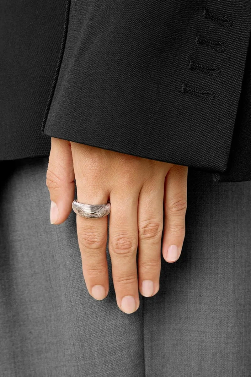 LIE STUDIO Petite Lustrous Wrapped Sculpted Ring