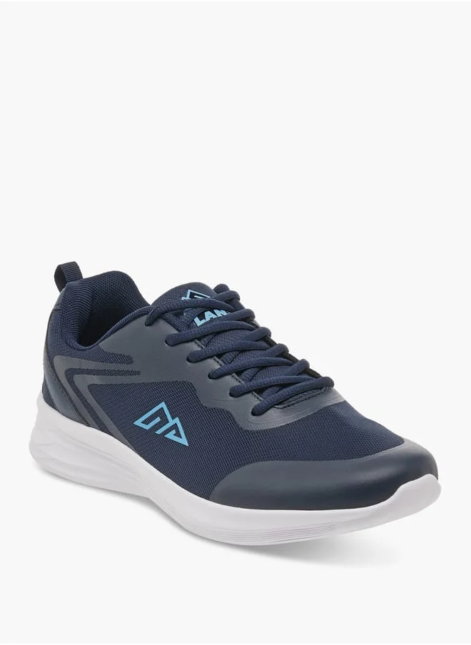 Oaklan by Shoexpress Men by Shoexpress Logo Detail Lace-Up Sports Shoes