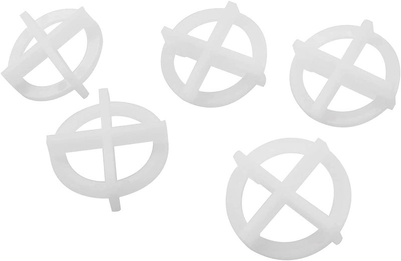 Longdex Tile Spacer 100PCS 116Inch2mm White Removable Cross Tile Spacers
