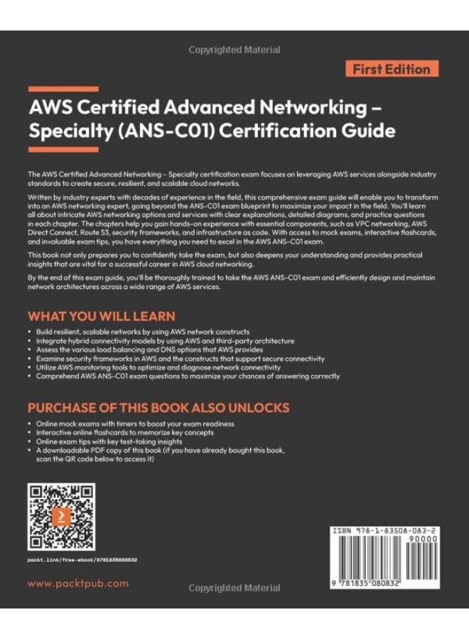 AWS Certified Advanced Networking - Specialty (ANS-C01) Certification Guide: A pragmatic guide to acing the AWS ANS-C01 exam  - Image 2