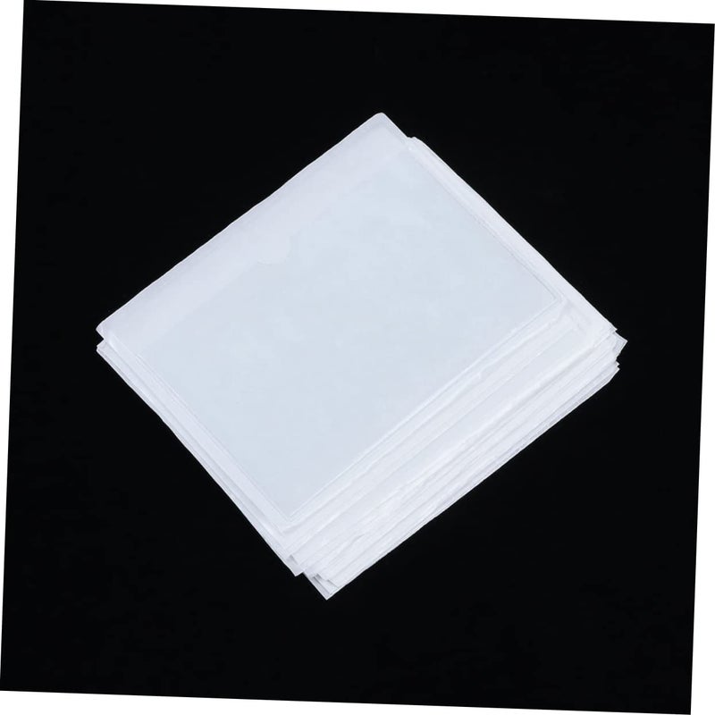 Adhesive Label Sleeves 30pcs for Index Cards Pockets Card Holders Clear - Image 3
