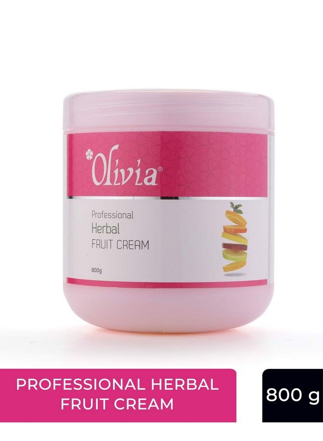 Olivia Herbal Facial Fruit Massage Cream 800G Rejuvenate And Refresh Skin - Image 3