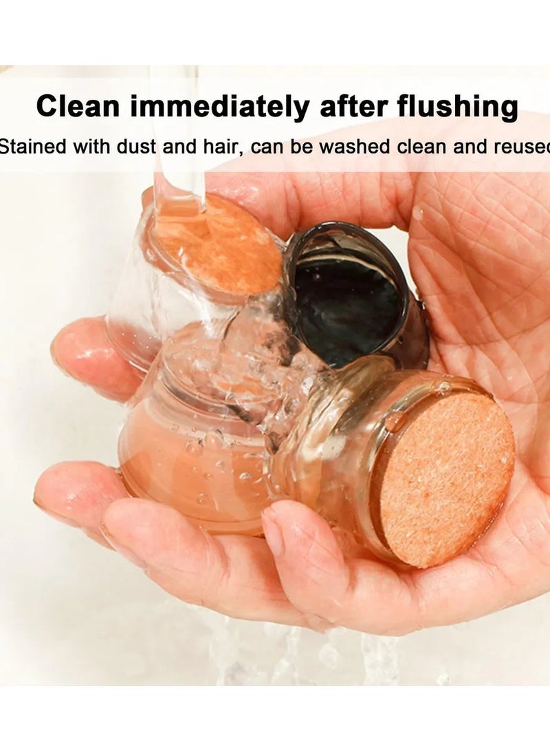 32-Piece Silicone Chair Leg Protectors for Hardwood Floors – Square Non-Slip Caps (34-50cm), Thick & Durable, Scratch-Resistant Floor Guards (Clear) - Image 5