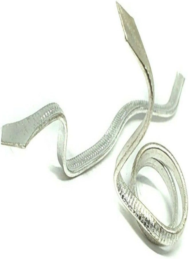 Krisah Pack of 4 Pairs Nag Nagin Joda for Kaal Sarp Dosh Niwaran/Neev Puja (Copper & Silver) - Image 3