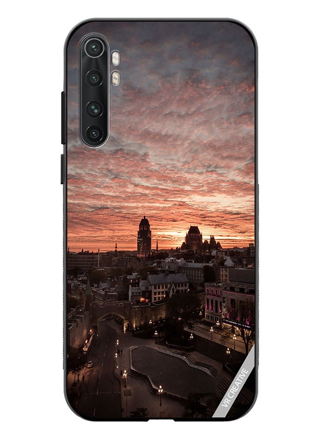 Protective Case Cover For Xiaomi Mi Note 10 Lite Quebec City Design Multicolour