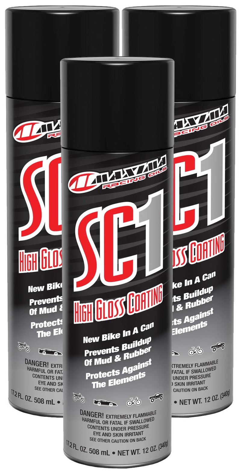 Maxima 789203PK SC1 High Gloss Coating 516 FL OZ 1524 mL  NET WT 36 OZ 1020g 3Pack