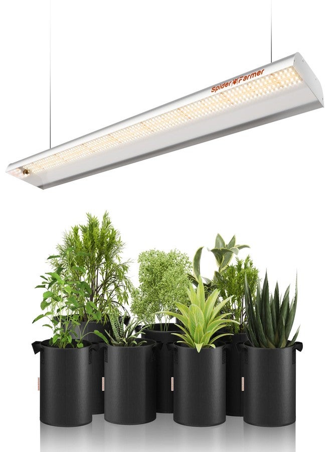 Spider Farmer SF600 2025 LED Grow Light Solar Cover Full Spectrum for Indoor Plants Seedling Vegetables Flowers Energy Saving and High Efficiency 384 Diodes - Image 1