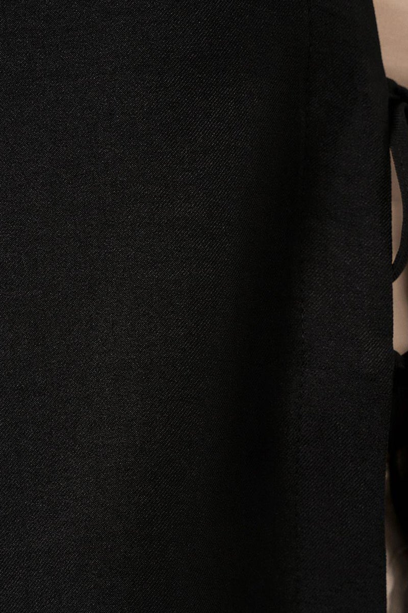 BIG DART BDART Viscose Blend V-Neck Long Sleeve Kimono with Binding Detail - Image 4
