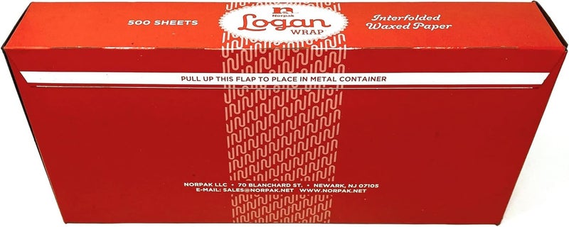 Logan Interfolded Dry Wax Paper Grease Proof Deli Paper 12 Inch x 10 3/4 Inch-, 500 Count (500 Count) - Image 3