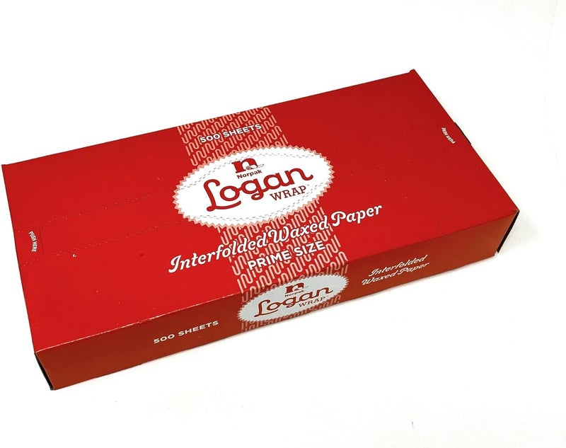Logan Interfolded Dry Wax Paper Grease Proof Deli Paper 12 Inch x 10 3/4 Inch-, 500 Count (500 Count) - Image 2