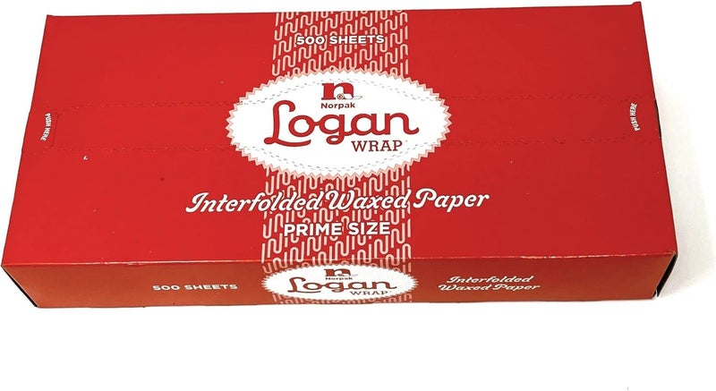 Logan Interfolded Dry Wax Paper Grease Proof Deli Paper 12 Inch x 10 3/4 Inch-, 500 Count (500 Count) - Image 1