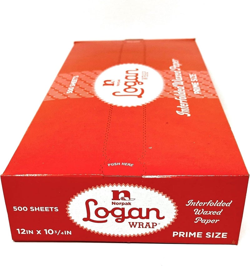 Logan Interfolded Dry Wax Paper Grease Proof Deli Paper 12 Inch x 10 3/4 Inch-, 500 Count (500 Count) - Image 4