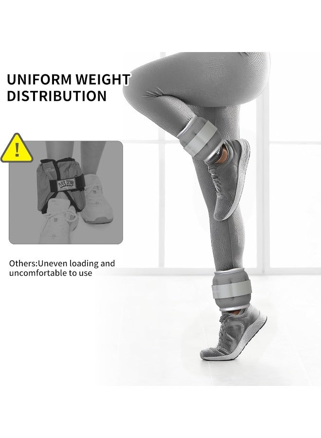 PROIRON Ankle Weights Wrist Leg Weights for Women Men 1.5kg in Pair Reflective Ankle Weight Set for Fitness Exercise Jogging Aerobics - Image 2