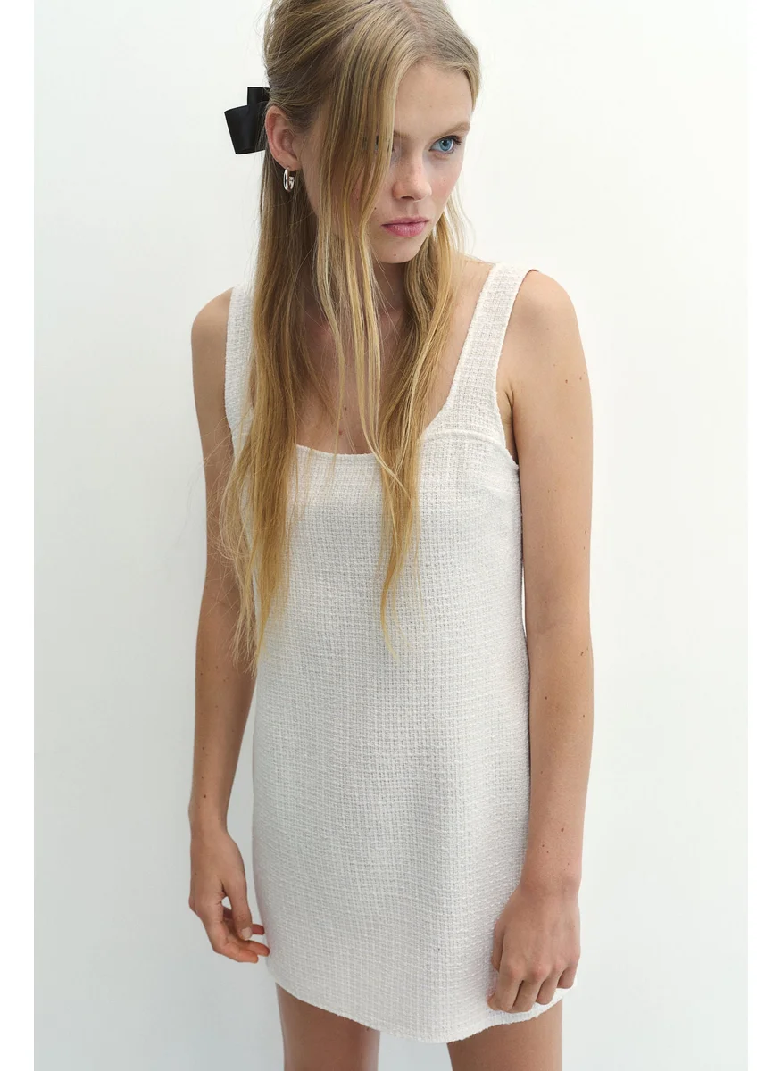 H&M Textured-Weave Dress