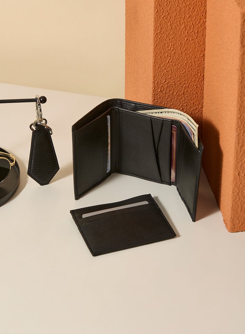 Robert Wood Wallet, Card Holder And Key Ring Gift Set - Image 1