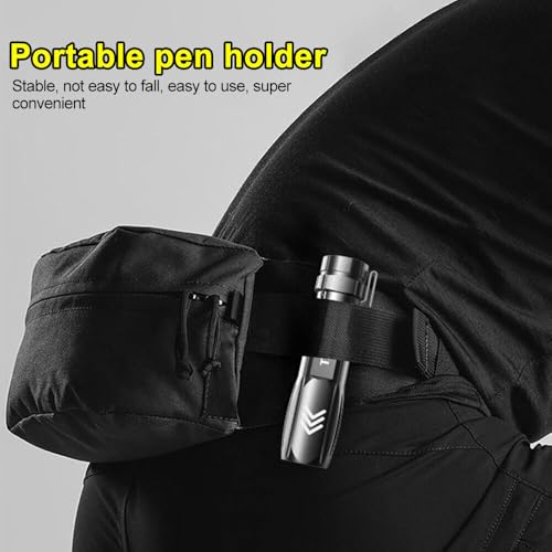 Care4 Mini Rechargeable LED Flashlight | Aluminum Alloy Pen Clip | Waterproof XPE Lamp Beads | Portable Light for Adventure Camping Fishing Outdoor - Image 4