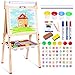Ragstone Kids Easel Child Easel with Paper roll Double Sized Blackboard Chalkboard - Image 3