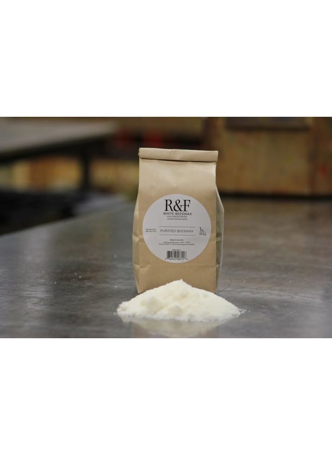 R&F Handmade Paints Encaustic White Beeswax, 1-Pound  - Image 2