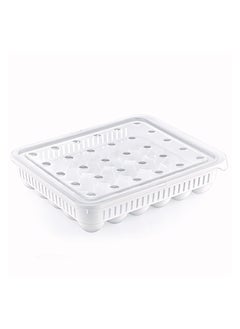 MAXQON 30 Eggs Storage Tray Premium Quality Fridge Organiser  - Image 1