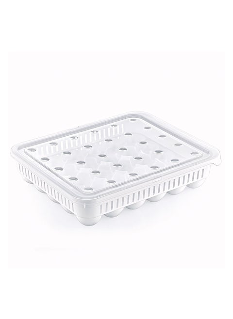 30 Eggs Storage Tray Premium Quality Fridge Organiser