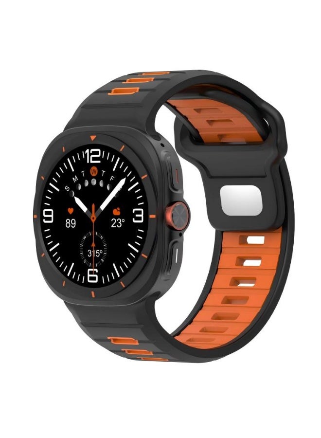 HaDoii Sport Band for Galaxy Watch Ultra Bands(2025/2024),Compatible with Samsung Watch Ultra Band,Soft Silicone Breathable Waterproof Loop Replacement Strap for Galaxy Ultra Watch Band 47mm for Men - Image 1