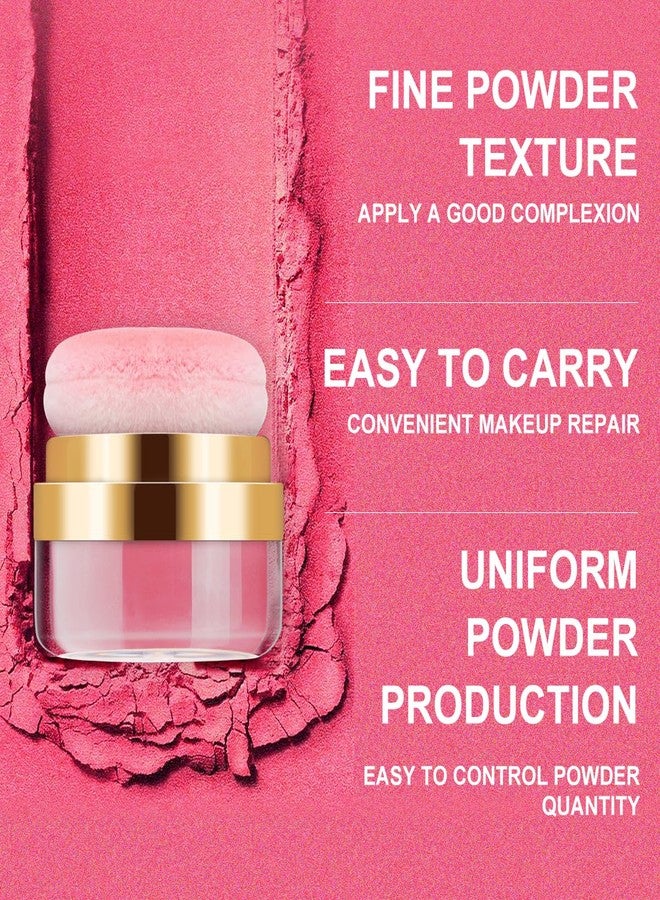 ROUSE Lazy Blush, Powder blush 3 Color Set, face blushes makeup for Cheeks, Lightweight, Smooth, Vegan & Cruelty-Free, Coral Red-Peach-Autumn Berry - Image 5