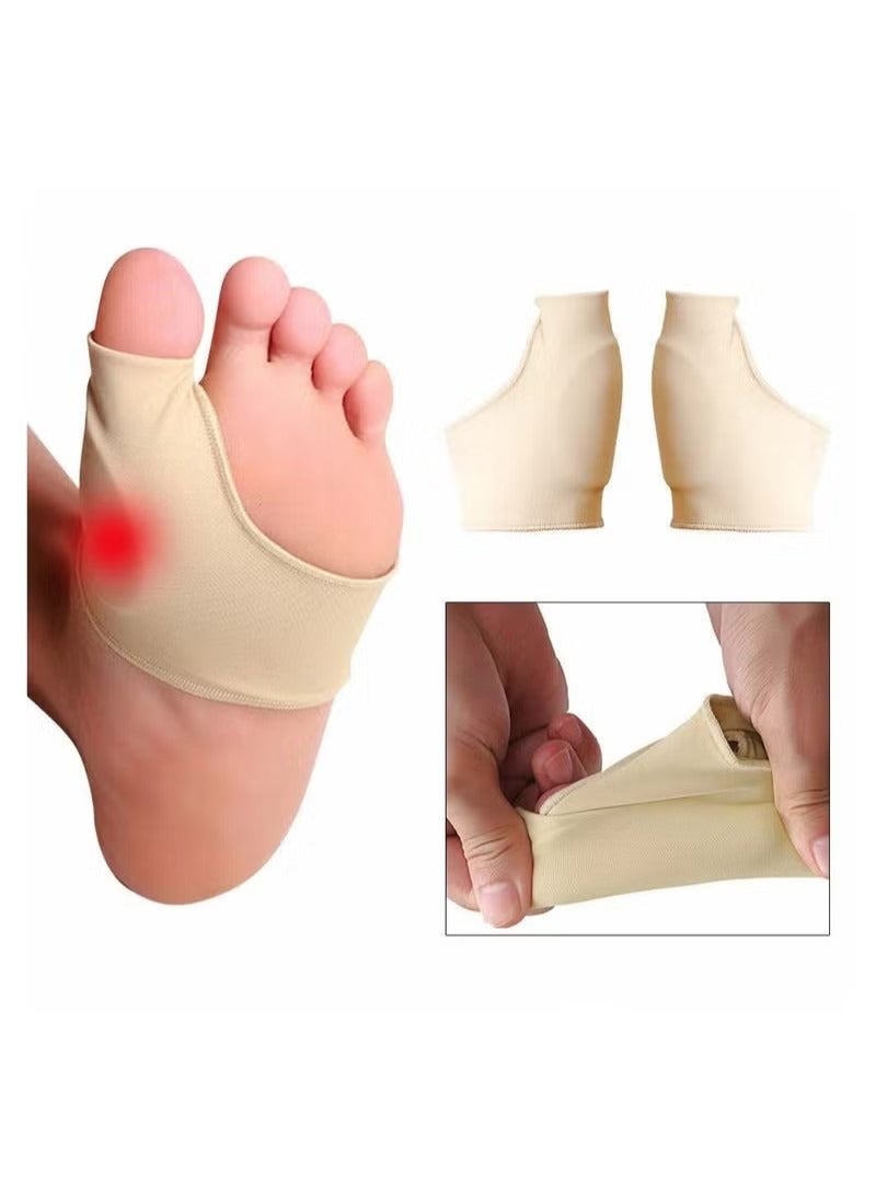 Bunion Corrector 2Pcs Valgus Orthosis for Big Toe Gel Cushion Brace Support Hallux Hammer Pain and Inflammation Relief Guard Shield Unisex Women Men - Image 2