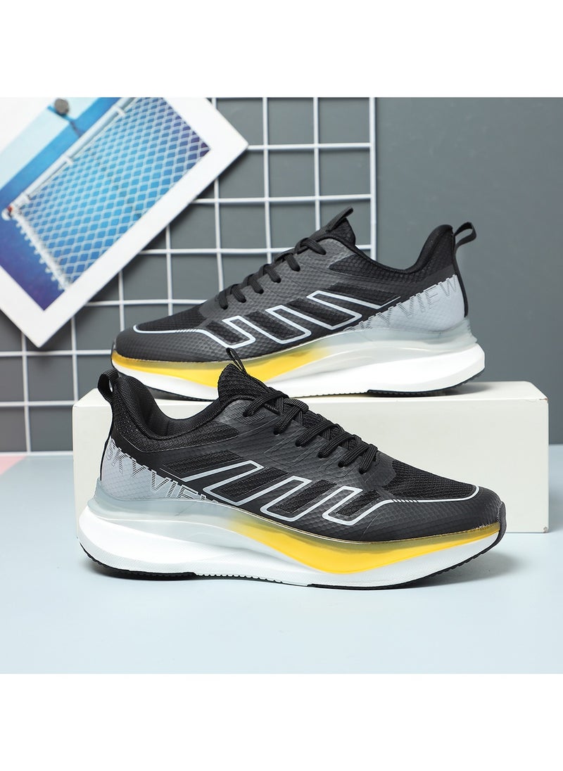 Sky View - Athlesiure Men's Slip On Walking Shoes Running Comfortable Tennis Breathable Non Slip Athletic Sports Shoes Gym Workout Cross Training Sneakers With Non-Slip Backing - Image 1