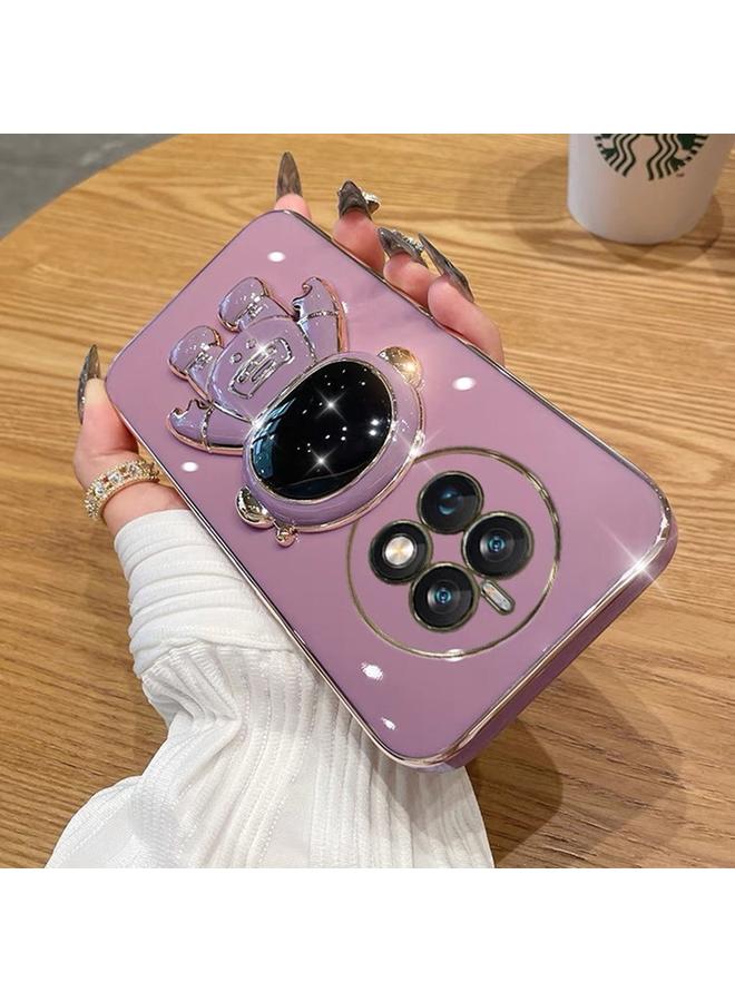 اس-توب جراب لهاتف Huawei P40 Pro+ جراب هاتف مطلي بالكهرباء على شكل رائد فضاء - Image 4