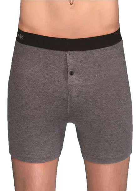 Hepsine Rakip Rival to All 5-Piece Men's Buttoned Lycra Long-Legged Boxer Berrak