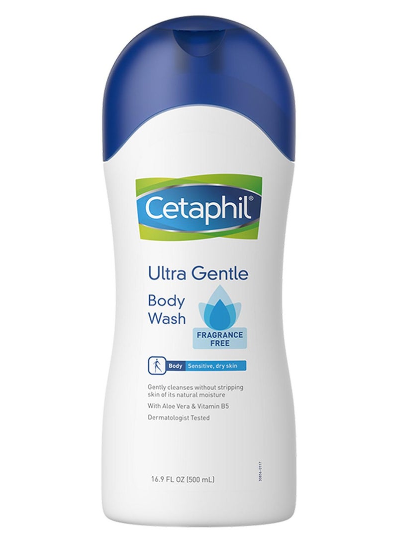 Cetaphil Ultra Gentle Body Wash 500ml - Image 1