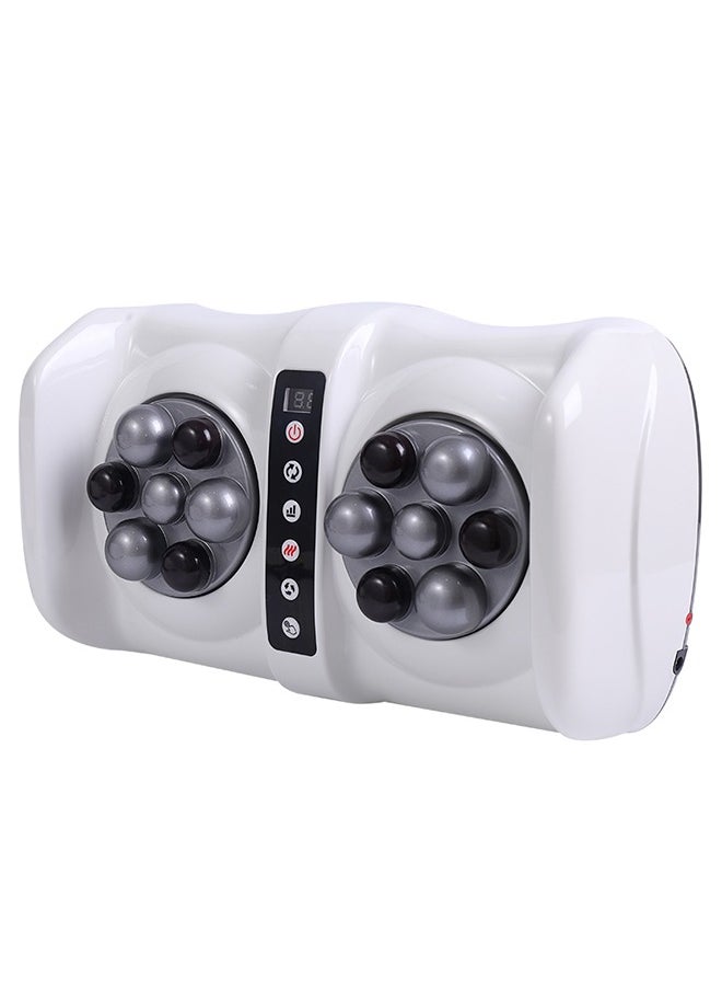 Shiatsu Foot Massager Machine with Heat, Foot and Calf Massager with Massage Roller, Deep Tissue Massager for Foot Massage