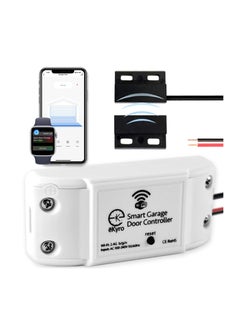 Tuya Smart WiFi Switch Garage Door Opener Controller Work with Alexa Echo Google Home SmartLife/Tuya APP Control No Hub Required