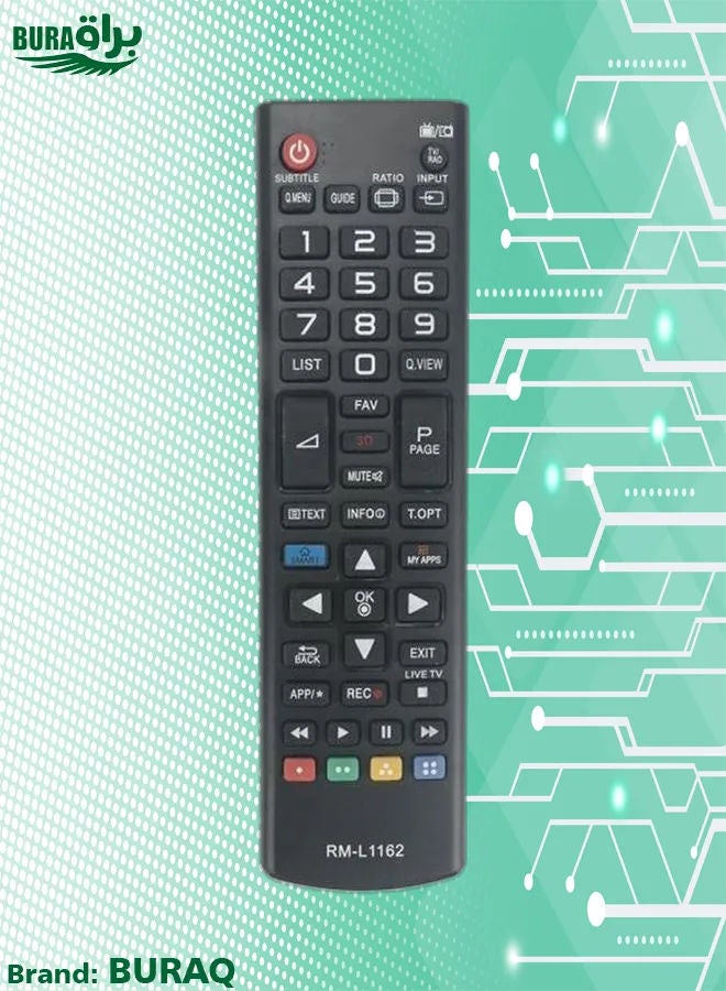 Allimity Remote Control Fit For Lg 3D Led Smart Tv Black