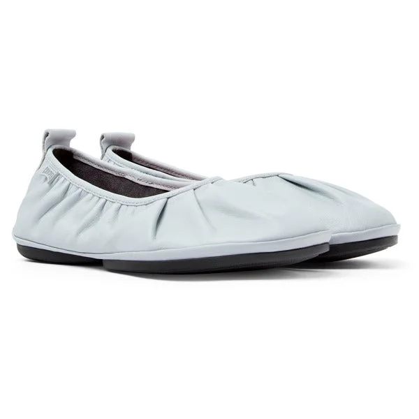 Camper Right Nina, Women Moccasin/Ballerina, Grey