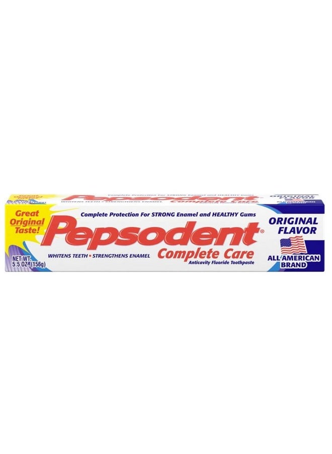 Pepsodent Complete Care Toothpaste Original Flavor 5.5 Oz (Pack Of 24)  - Image 1