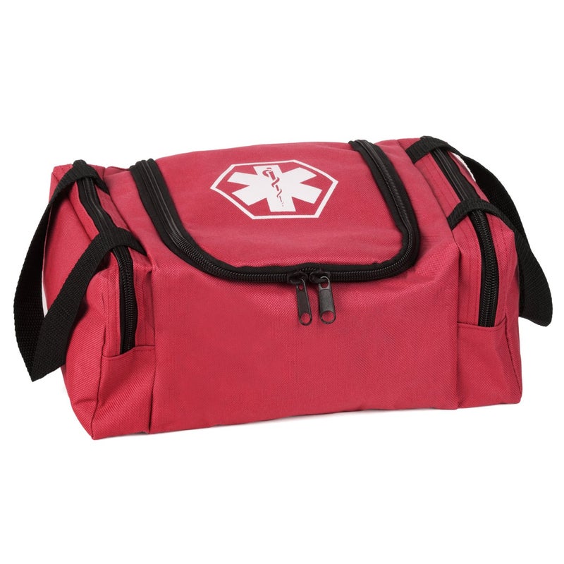 Dixie EMS Dixigear Empty First Responder II Bag 10.5" x 5" x 8" - Red - Image 1